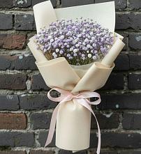 Букет Нежные чувства в Лесной Пушкинский район Букет цветов из:  Гипсофила в Лесной Пушкинский район