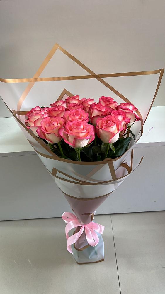 Розовые розы Сеньорита в Лесной Пушкинский район Букет Розовые розы Сеньорита в Лесной Пушкинский район