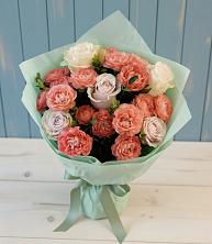 Букет влюбленный романтик в Лесной Пушкинский район Букет цветов из:  Розы в Лесной Пушкинский район