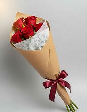 Букет просто и со вкусом в Лесной Пушкинский район Букет цветов из:  Розы в Лесной Пушкинский район