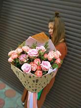 Букет цветов из:  Розы #REPLACE_PRED# Лесной Пушкинский район