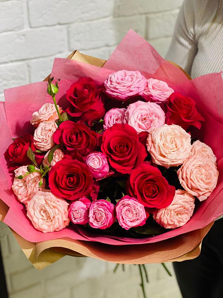 Букет Великолепный в Лесной Пушкинский район Букет цветов из: Розы в Лесной Пушкинский район