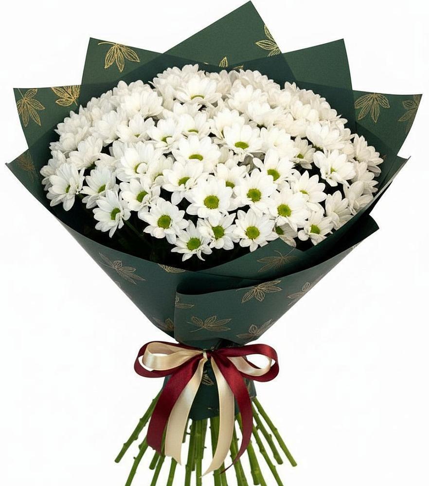 Букет цветов из: Хризантемы в Лесной Пушкинский район