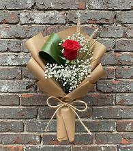 Букет Премиальная роза в Лесной Пушкинский район Букет цветов из:  Розы в Лесной Пушкинский район