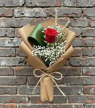 Букет Премиальная роза в Лесной Пушкинский район Букет цветов из:  Розы в Лесной Пушкинский район