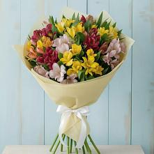 Букет цветов из:  Альстромерии в Лесной Пушкинский район