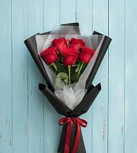 Букет в ритме города в Лесной Пушкинский район Букет цветов из:  Розы в Лесной Пушкинский район