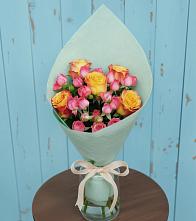 Букет Отличное настроение в Лесной Пушкинский район Букет цветов из:  Розы в Лесной Пушкинский район