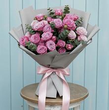 Композиция Яркий комплимент в Лесной Пушкинский район Букет цветов из:  Розы в Лесной Пушкинский район